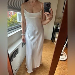Zara Bridal Satin Dress